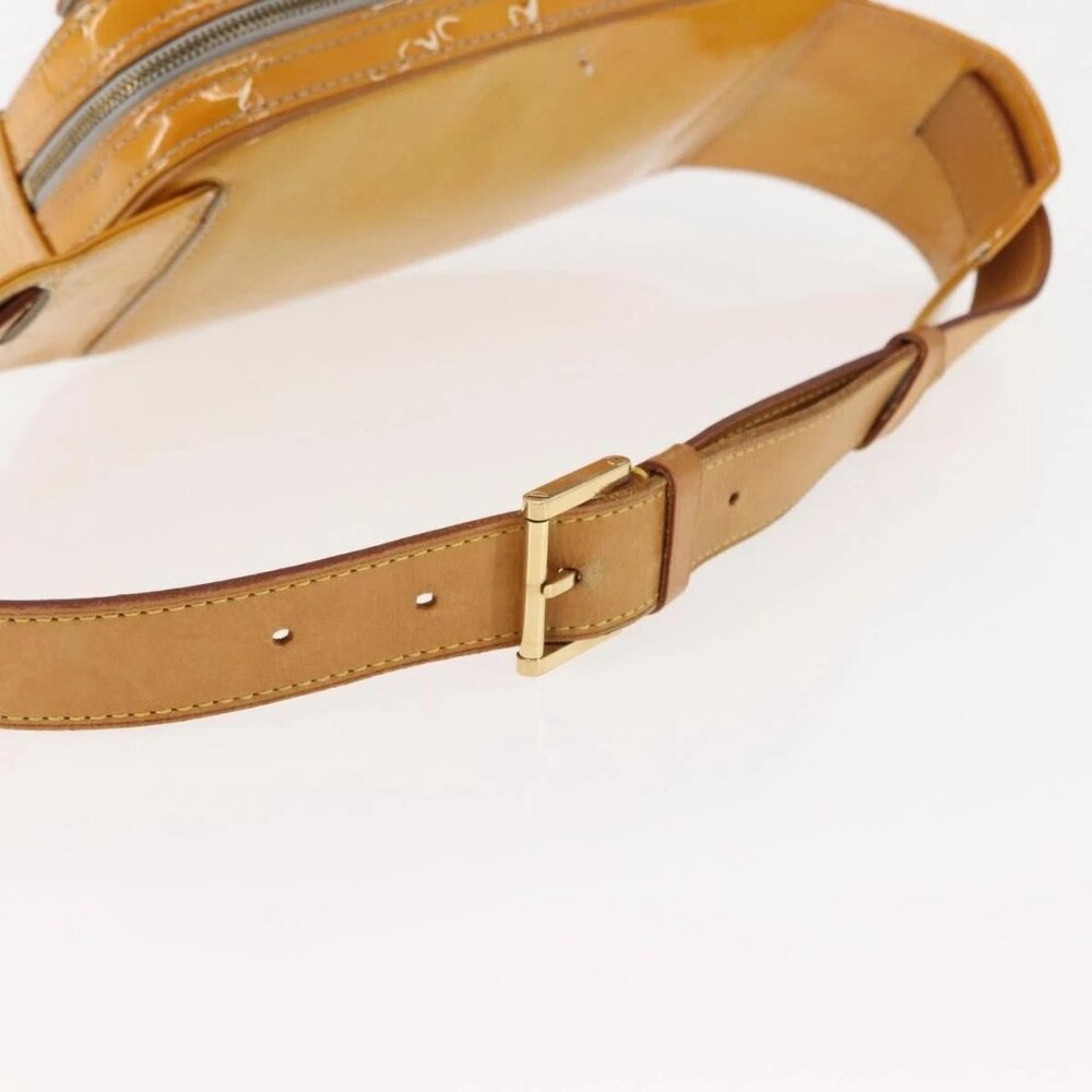 LOUIS VUITTON Monogram Vernis Fulton Waist bag Gris LV Auth - Picture 8 of 16
